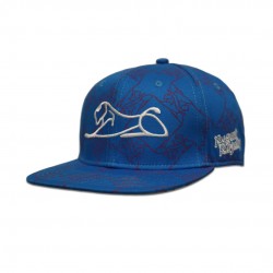 Blue White Lion Snapback Adjustable Hat