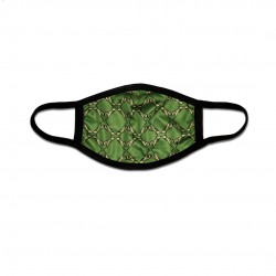 Green Lion Pattern Mask