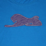 Women's Teal T-Shirt with Purple Reigning Lion Women's Teal T-Shirt with Purple Reigning Lion