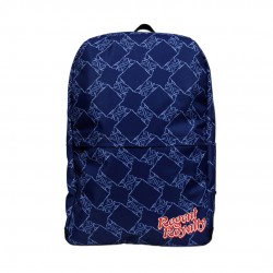 Blue Lion Pattern Backpack