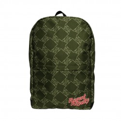 Green Lion Pattern Backpack