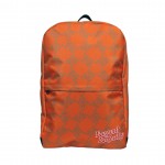 Orange Lion Pattern Backpack