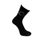 Men's Black Low Cut Socks with Gray Lion Wrap Men's Black Low Cut Socks with Gray Lion Wrap