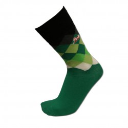 Men's Green Argyle Sock