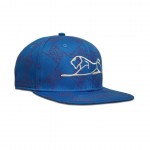 Blue White Lion Snapback Adjustable Hat