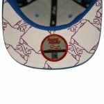 Blue White Lion Snapback Adjustable Hat