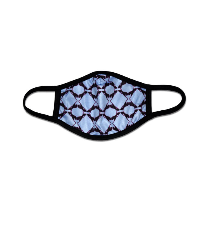 Baby Blue Lion Pattern Mask