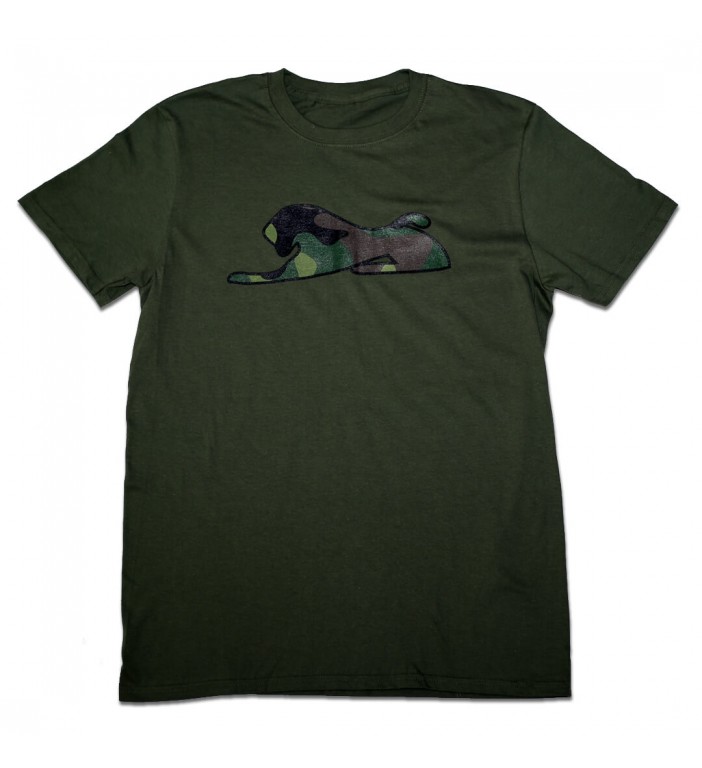 Men's Army Camouflage Lion T-Shirt