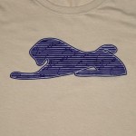 Men's Beige T-Shirt with Purple Reigning Lion