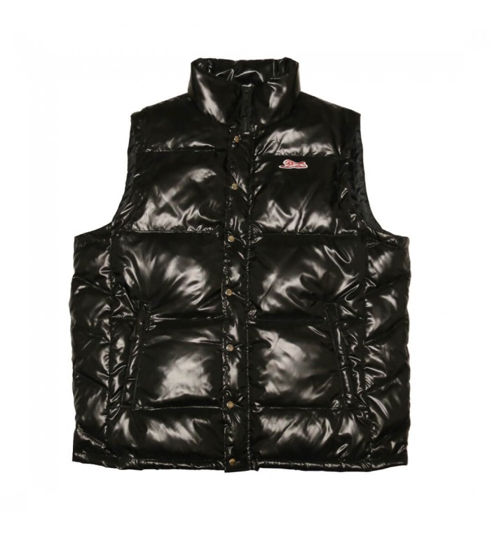 Men's Black Puffy Vest