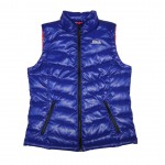 Women's Blue Puffy Vest