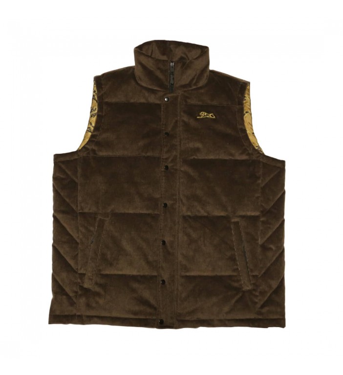 Men's Brown Corduroy Vest